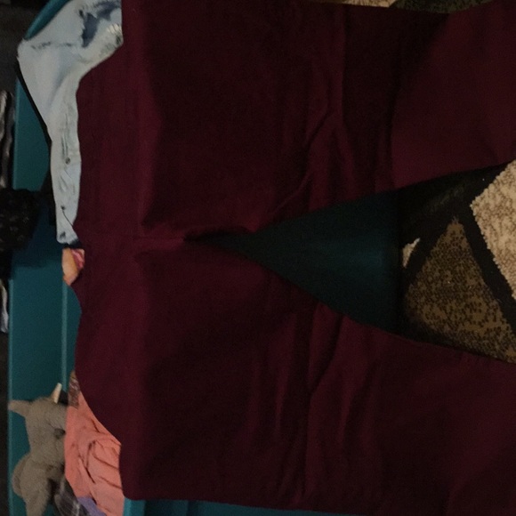 Maroon pants - Picture 2 of 2